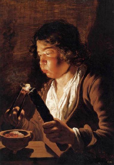 Jan lievens Fire and Childhood oil painting picture